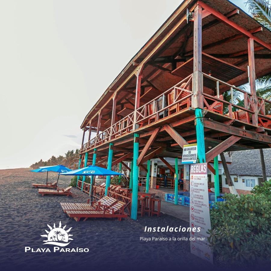 Hotel Playa Paraiso Monterrico Dış mekan fotoğraf
