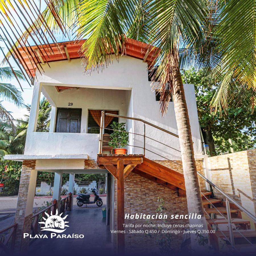 Hotel Playa Paraiso Monterrico Dış mekan fotoğraf