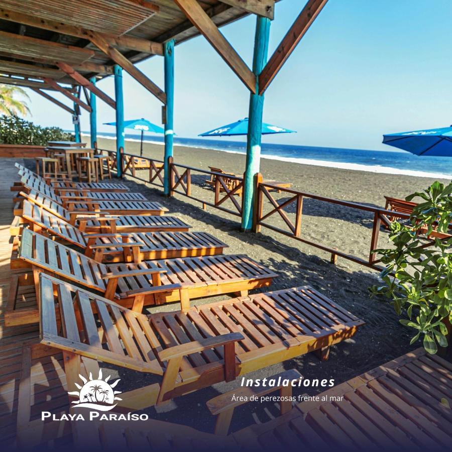 Hotel Playa Paraiso Monterrico Dış mekan fotoğraf