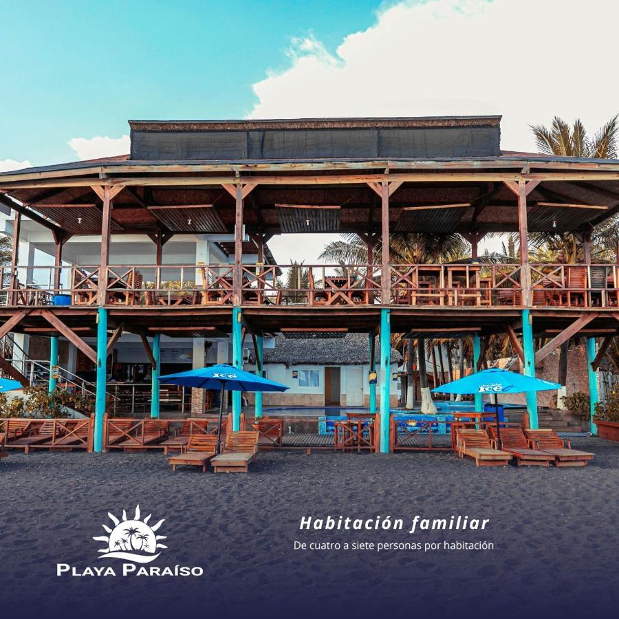 Hotel Playa Paraiso Monterrico Dış mekan fotoğraf