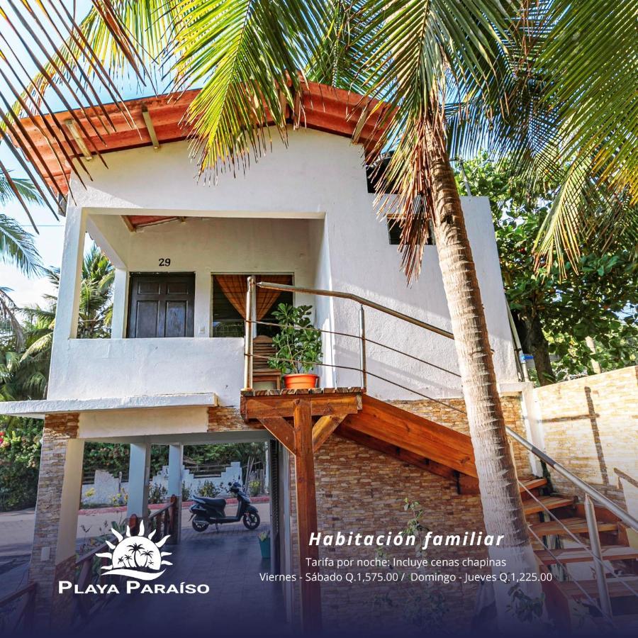 Hotel Playa Paraiso Monterrico Dış mekan fotoğraf
